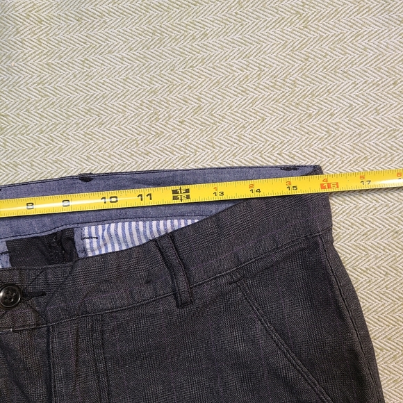 M. Benisti Men's Black Cotton Straight Fit Chino Pants size 32 - Picture 6 of 8